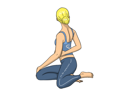 Bharadvaja’s Twist Yoga Pose