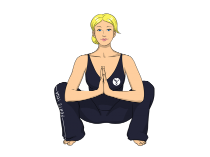 Garland Yoga Pose