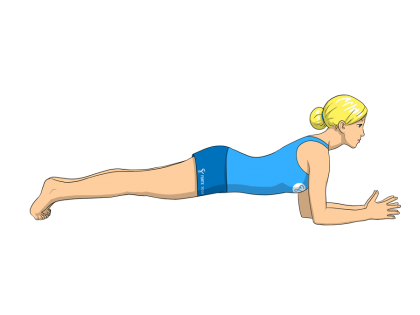 Dolphin Plank Yoga Pose