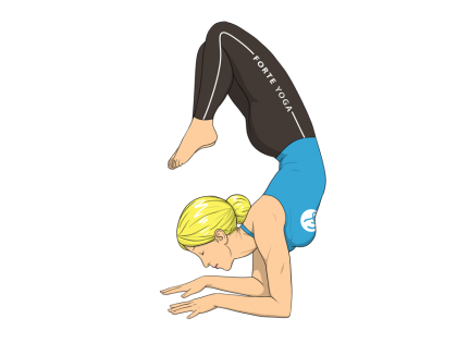 Devotion Scorpion Yoga Pose