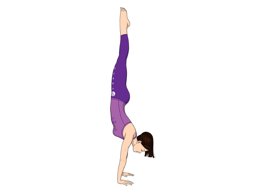 Handstand Yoga Pose - Forte Yoga