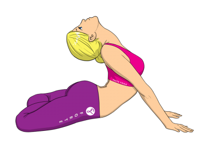 Lotus in Cobra Yoga Pose