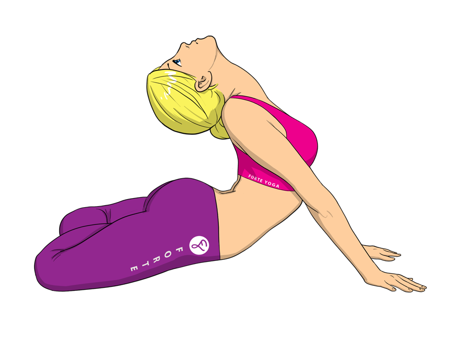 Lotus in Cobra Yoga Pose