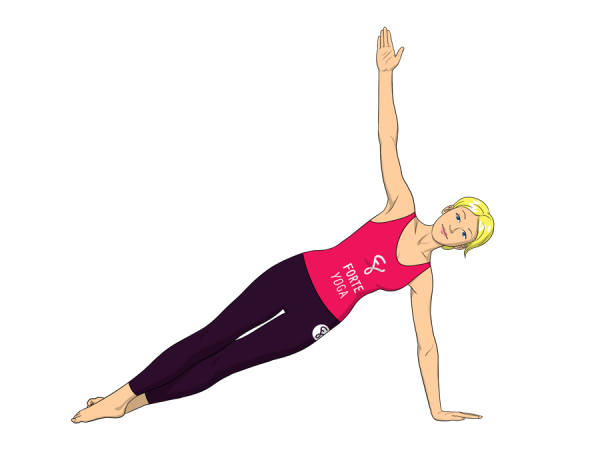 Side Plank Yoga Pose