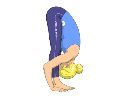 Standing Forward Bend Yoga Pose