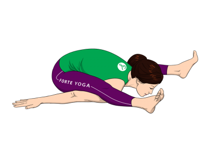 Tortoise Yoga Pose